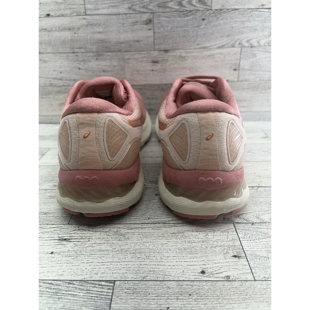 Asics Gel‎ Nimbus 23 Womens Running Shoes Size 9.5 Pink Athletic Sneakers
